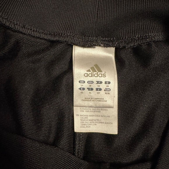 Adidas Black and White Sweatpants with Iconic Stripes - Picture 5 of 6